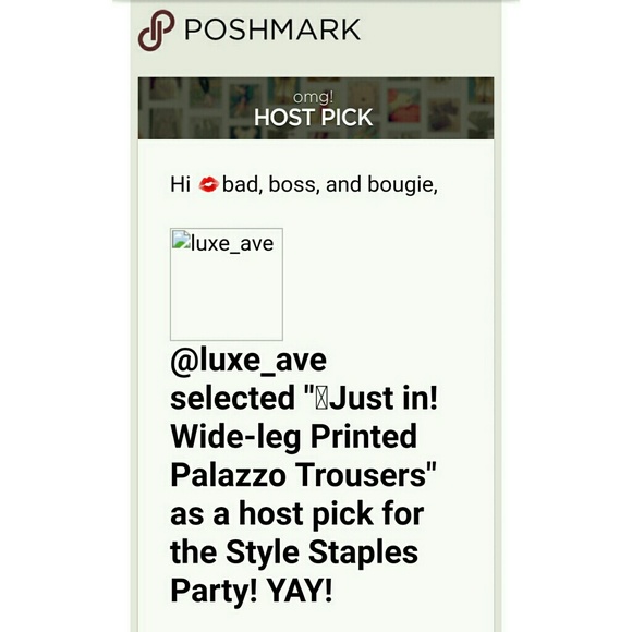 💋WIDE-LEG PRINTED PALAZZO TROUSER PANTS!!! - Picture 5 of 8